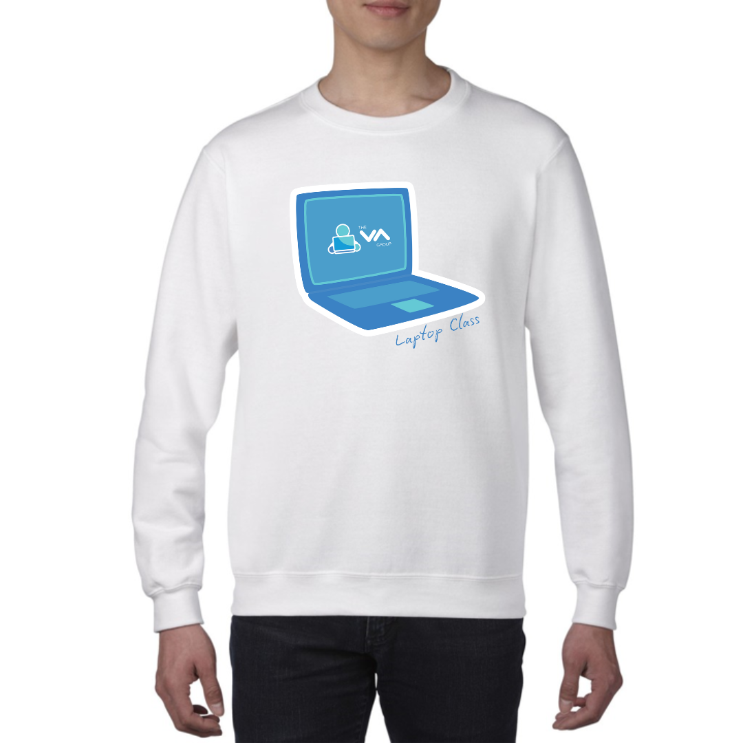 TVAG Laptop Class Crewneck Sweatshirt